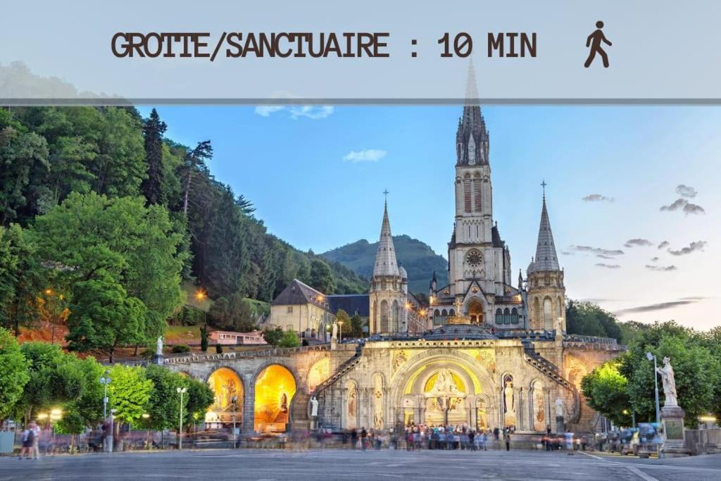 Le Jeanne 4/6 Couchages, Wifi, Sanctuaire Lejlighed Lourdes Eksteriør billede